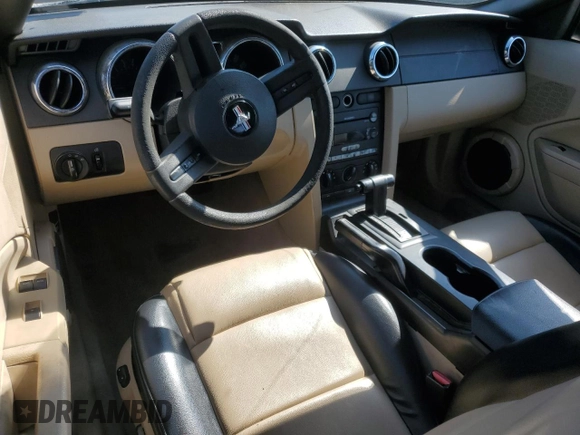 2005 Ford Mustang Deluxe with VIN 1ZVFT84N755194037, listed as a Copart auction lot 61485405 with Not provided miles and Salvage title. Bid and sale history available at DreamBid. Image 8.