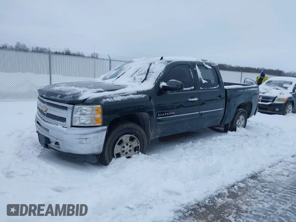 2013 Chevrolet Silverado 1500 LT with VIN 3GCPKSE75DG204580, listed as a IAAI auction lot 41239004 with 1 mi miles. Bid and sale history available at carsss.com. Image 17.