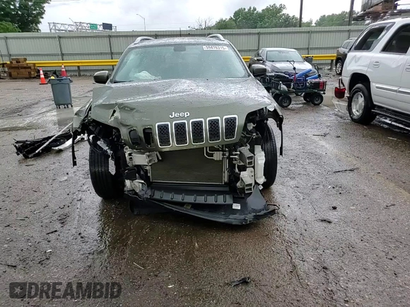 2019 Jeep Cherokee Latitude with VIN 1C4PJLCB9KD145947, listed as a Copart auction lot 59476315 with Not provided miles and Salvage title. Bid and sale history available at DreamBid. Image 14.