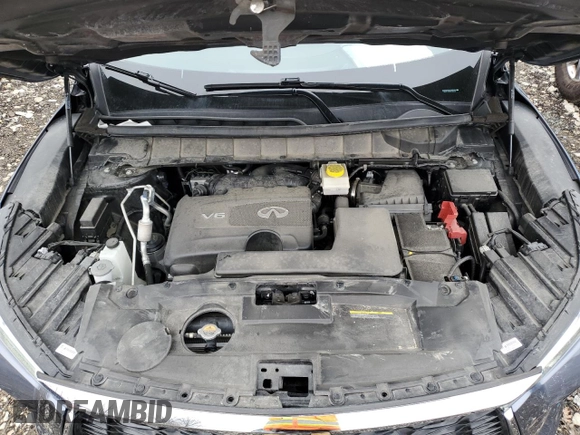 2023 Infiniti QX60 Sensory z VIN 5N1DL1GS8PC346145, wystawiony jako Copart lot #47936805 z przebiegiem 38 542 mil mil oraz Szkoda całkowita • Salvage title. Historia ofert i sprzedaży dostępna na DreamBid. Obrazek 12.