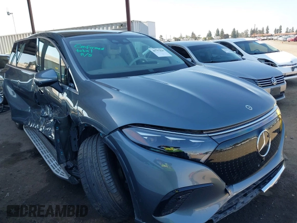2023 Mercedes-Benz EQS 450+ z VIN 4JGDM2DB2PA001888, wystawiony jako IAAI lot #40797020 z przebiegiem 26 118 mil mil oraz . Historia ofert i sprzedaży dostępna na DreamBid. Obrazek 1.