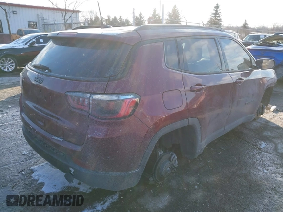2021 Jeep Compass 80th Anniversary with VIN 3C4NJDEB1MT575205, listed as a IAAI auction lot 41405118 with 23,692 mi miles and . Bid and sale history available at DreamBid. Image 4.