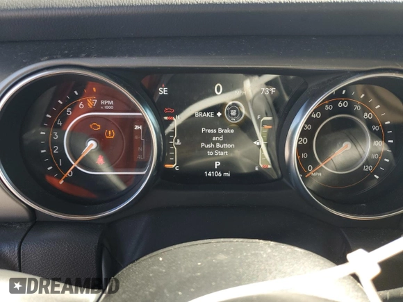 2023 Jeep Gladiator Rubicon with VIN 1C6JJTBG9PL546437, listed as a Copart auction lot 55516685 with 14,106 mi miles and Salvage title. Bid and sale history available at DreamBid. Image 9.