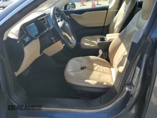 2014 Tesla Model S 60 with VIN 5YJSA1S17EFP47508, listed as a Copart auction lot 47589275 with 108,151 mi miles and Salvage Title. Bid and sale history available at DreamBid. Image 7.