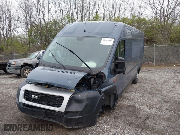 2019 Ram ProMaster Cargo with VIN 3C6URVJG9KE564263, listed as a IAAI auction lot 41929605 with Not Provided miles and . Bid and sale history available at carsss.com. Image 13.