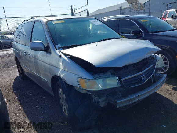 2004 Honda Odyssey EX with VIN 5FNRL18664B051006, listed as a IAAI auction lot 41967247 with 275,047 mi miles and . Bid and sale history available at DreamBid. Image 1.
