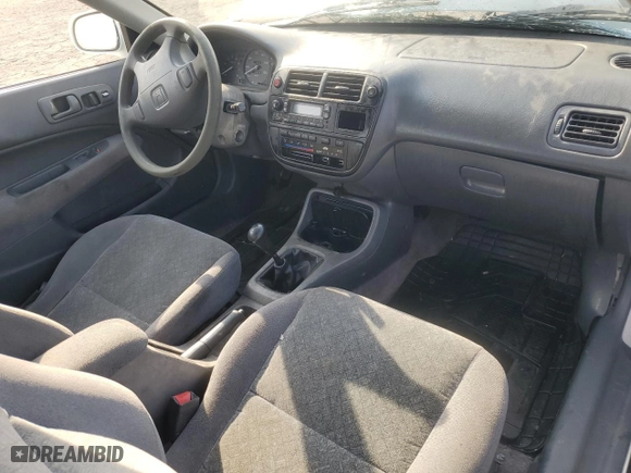 1998 Honda Civic EX with VIN 1HGEJ8145WL027660, listed as a Copart auction lot 41924045 with 190,169 mi miles and Salvage Title. Bid and sale history available at carsss.com. Image 8.