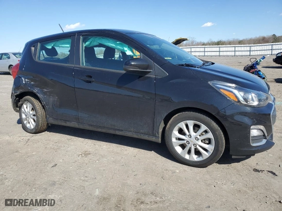 2021 Chevrolet Spark 1LT with VIN KL8CD6SA4MC725964, listed as a Copart auction lot 51055985 with 65,604 mi miles and Salvage Title. Bid and sale history available at carsss.com. Image 4.