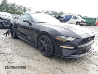 2021 Ford Mustang EcoBoost with VIN 1FA6P8TH9M5157479, listed as a Copart auction lot 59076335 with 53,901 mi miles and Salvage title. Bid and sale history available at DreamBid. Image 4.