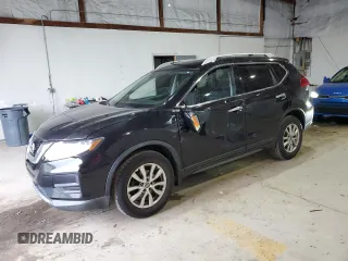 2017 Nissan Rogue SV with VIN KNMAT2MV1HP532924, listed as a Copart auction lot 59411915 with 127,718 mi miles and Salvage title. Bid and sale history available at DreamBid. Image 1.