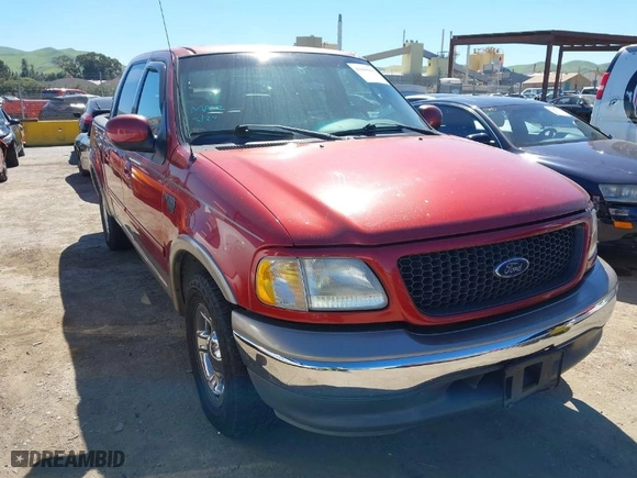 2002 Ford F-150 XLT with VIN 1FTRW07L72KB33948, listed as a IAAI auction lot 41869056 with 0 mi miles. Bid and sale history available at carsss.com. Image 6.