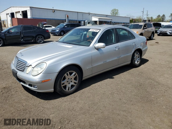 2005 Mercedes-Benz E 320 with VIN WDBUF82J25X175190, listed as a Copart auction lot 54487465 with 162,053 mi miles and Salvage Title. Bid and sale history available at DreamBid. Image 1.
