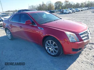 2008 Cadillac CTS RWD w/1SA with VIN 1G6DF577780169110, listed as a IAAI auction lot 41843220 with 203,609 mi miles. Bid and sale history available at carsss.com. Image 1.