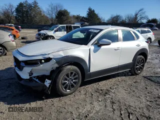2022 Mazda CX-30 S with VIN 3MVDMBAL2NM412529, listed as a Copart auction lot 84743174 with 40,249 mi miles and Salvage Title. Bid and sale history available at carsss.com. Image 1.