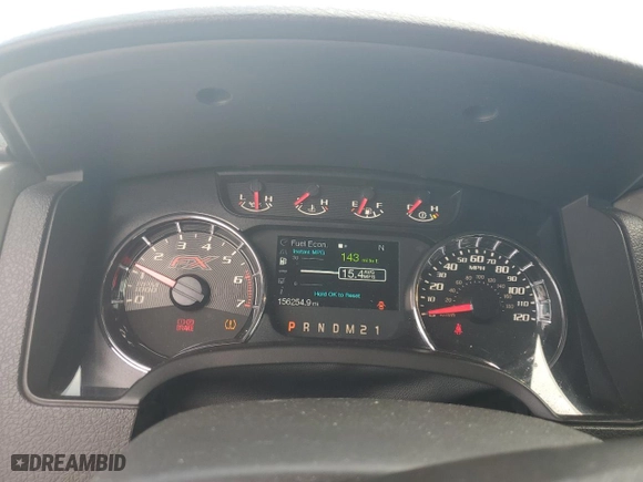 2014 Ford F-150 XL with VIN 1FTFW1ET5EFB42348, listed as a Copart auction lot 51623435 with 156,254 mi miles and Salvage Title. Bid and sale history available at carsss.com. Image 9.