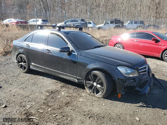 2014 Mercedes-Benz C-Class C 300 Sport with VIN WDDGF8AB2ER304757, listed as a Copart auction lot 49217915 with 102,516 mi miles and Salvage Title. Bid and sale history available at carsss.com. Image 4.