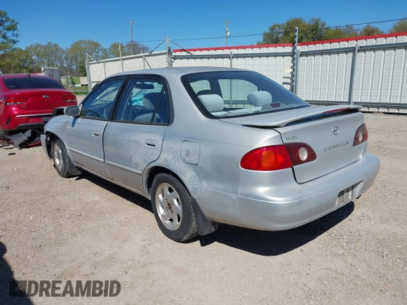 2002 Toyota Corolla CE with VIN 1NXBR12E92Z654340, listed as a IAAI auction lot 41805390 with 62,899 mi miles and . Bid and sale history available at DreamBid. Image 3.
