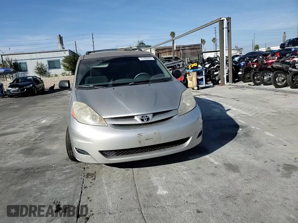 2008 Toyota Sienna CE with VIN 5TDZK23C08S126046, listed as a Copart auction lot 45389845 with 154,565 mi miles and Salvage Title. Bid and sale history available at carsss.com. Image 12.