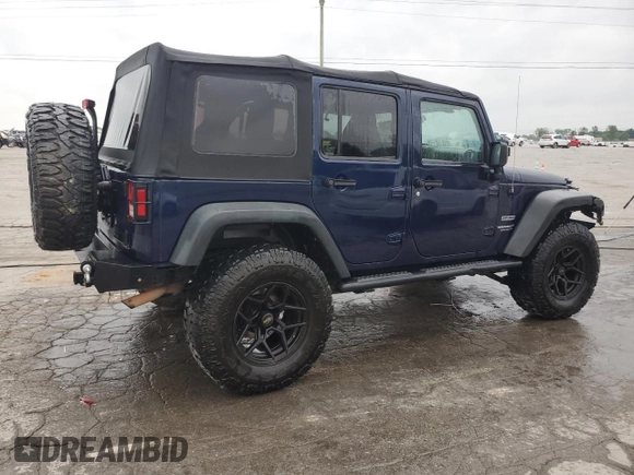 2013 Jeep Wrangler Unlimited Sport с VIN 1C4BJWDGXDL521666, выставлен на аукционе Copart как лот 57277255 с пробегом 158 793 миль миль и Списание • Salvage title. История ставок и продаж доступна на DreamBid. Изображение 3.