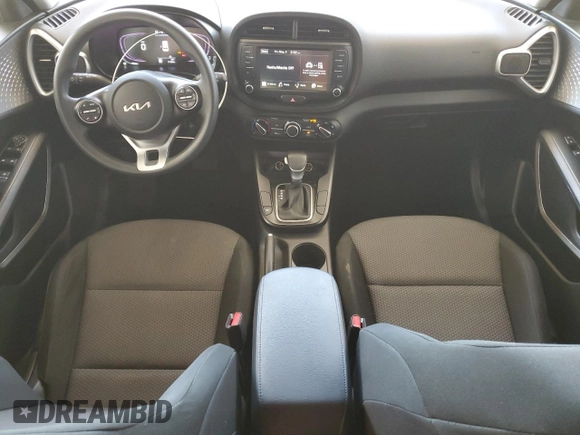 2023 Kia Soul LX with VIN KNDJ23AU2P7862493, listed as a Copart auction lot 55538635 with 57,363 mi miles and Clean Title. Bid and sale history available at DreamBid. Image 8.