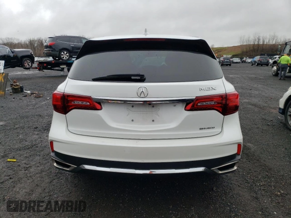 2020 Acura MDX with VIN 5J8YD4H3XLL036487, listed as a Copart auction lot 70357372 with 25,905 mi miles. Bid and sale history available at carsss.com. Image 6.
