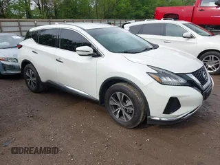 2020 Nissan Murano S with VIN 5N1AZ2AS9LN155848, listed as a IAAI auction lot 42064532 with 60,594 mi miles and . Bid and sale history available at carsss.com. Image 1.