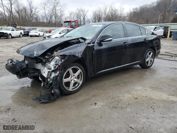 2010 Lexus GS 350 with VIN JTHCE1KS2A0025355, listed as a Copart auction lot 87126524 with 116,853 mi miles and Salvage Title. Bid and sale history available at carsss.com. Image 1.