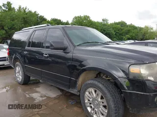 2011 Ford Expedition EL Limited with VIN 1FMJK2A5XBEF07297, listed as a IAAI auction lot 42095215 with 250,179 mi miles. Bid and sale history available at carsss.com. Image 13.