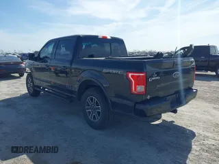 2015 Ford F-150 XL with VIN 1FTEW1CF1FFA20743, listed as a IAAI auction lot 41805237 with 149,020 mi miles. Bid and sale history available at carsss.com. Image 3.