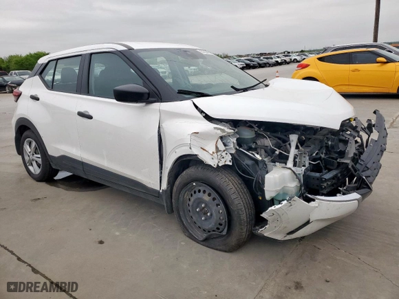 2022 Nissan Kicks S with VIN 3N1CP5BV3NL487674, listed as a Copart auction lot 51834635 with 29,355 mi miles and Clean Title. Bid and sale history available at carsss.com. Image 4.