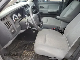 2008 Dodge Dakota ST with VIN 1D7HE28K18S521434, listed as a Copart auction lot 63394744 with 164,600 mi miles and Clean Title. Bid and sale history available at carsss.com. Image 7.