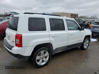 2011 Jeep Patriot Latitude with VIN 1J4NT1GB0BD105878, listed as a Copart auction lot 51964955 with 252,991 mi miles and Salvage Title. Bid and sale history available at carsss.com. Image 3.