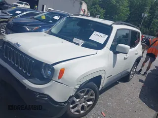 2017 Jeep Renegade Latitude with VIN ZACCJABB7HPE44481, listed as a IAAI auction lot 42382332 with 104,052 mi miles and . Bid and sale history available at DreamBid. Image 2.
