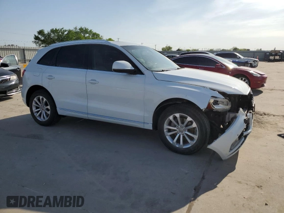 2014 Audi Q5 Premium Plus with VIN WA1LFAFPXEA094244, listed as a Copart auction lot 51044835 with 133,479 mi miles and Salvage Title. Bid and sale history available at carsss.com. Image 4.