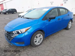 2024 Nissan Versa S with VIN 3N1CN8DV2RL845373, listed as a IAAI auction lot 41744910 with 28,686 mi miles. Bid and sale history available at carsss.com. Image 18.