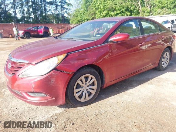 2011 Hyundai Sonata GLS with VIN 5NPEB4AC6BH248923, listed as a IAAI auction lot 42035423 with 99,309 mi miles. Bid and sale history available at carsss.com. Image 6.