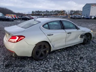 2019 Genesis G70 Advanced with VIN KMTG44LA7KU021455, listed as a Copart auction lot 87048564 with 94,429 mi miles and Salvage title. Bid and sale history available at DreamBid. Image 3.