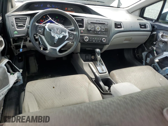 2014 Honda Civic Sedan LX with VIN 19XFB2F53EE077334, listed as a Copart auction lot 50168505 with 240,017 mi miles and Salvage Title. Bid and sale history available at carsss.com. Image 8.