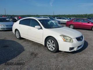 2008 Nissan Maxima SE with VIN 1N4BA41E38C836232, listed as a IAAI auction lot 42806764 with 106,755 mi miles and . Bid and sale history available at DreamBid. Image 1.