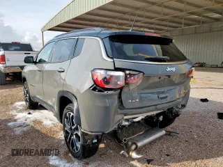 2023 Jeep Compass Limited с VIN 3C4NJDCN7PT522669, выставлен на аукционе Copart как лот 58012955 с пробегом 25 061 миль миль и Списание • Salvage title. История ставок и продаж доступна на DreamBid. Изображение 2.