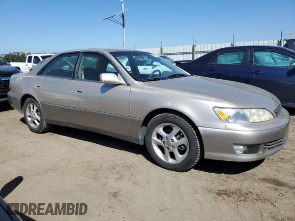 2001 Lexus ES 300 with VIN JT8BF28G315109804, listed as a Copart auction lot 52262725 with 148,231 mi miles and Salvage Title. Bid and sale history available at carsss.com. Image 4.