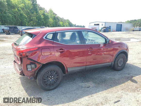 2019 Nissan Rogue S with VIN JN1BJ1CP3KW242918, listed as a Copart auction lot 52077325 with 91,149 mi miles and Salvage Title. Bid and sale history available at DreamBid. Image 3.