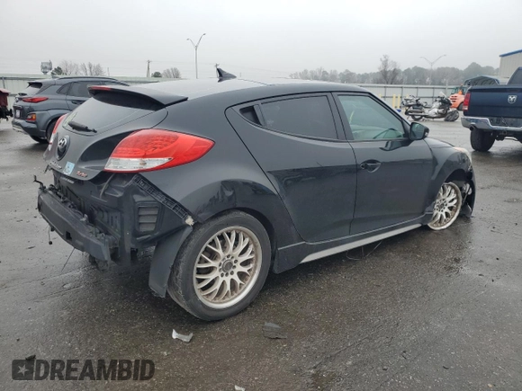 2013 Hyundai Veloster Turbo z VIN KMHTC6AE4DU155792, wystawiony jako Copart lot #83189014 z przebiegiem 70 033 mil mil oraz Szkoda całkowita • Salvage title. Historia ofert i sprzedaży dostępna na DreamBid. Obrazek 3.
