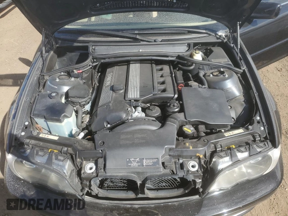 2002 BMW 3 Series 330Ci with VIN WBABS53482JU95296, listed as a Copart auction lot 50978565 with 104,135 mi miles and Salvage Title. Bid and sale history available at DreamBid. Image 11.