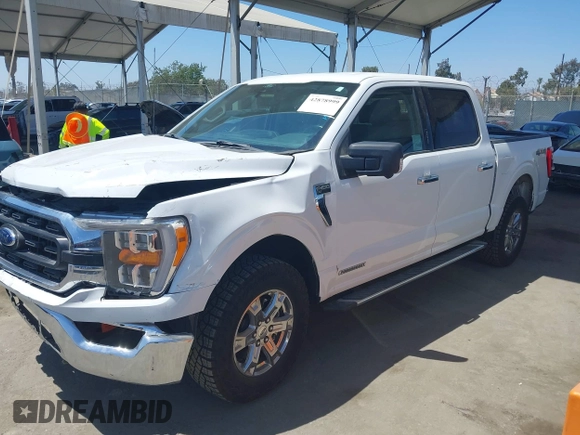 2022 Ford F-150 XL z VIN 1FTFW1ED7NFB06461, wystawiony jako IAAI lot #42878999 z przebiegiem 41 087 mil mil oraz . Historia ofert i sprzedaży dostępna na DreamBid. Obrazek 2.