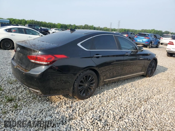 2016 Hyundai Genesis 3.8L z VIN KMHGN4JE4GU110890, wystawiony jako Copart lot #59577545 z przebiegiem 166 329 mil mil oraz Czysty tytuł • Clean title. Historia ofert i sprzedaży dostępna na DreamBid. Obrazek 3.