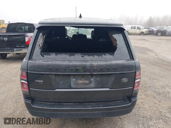 2020 Land Rover Range Rover HSE with VIN SALGS2RU6LA593221, listed as a IAAI auction lot 41848745 with Not provided miles and . Bid and sale history available at DreamBid. Image 16.