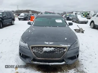 2019 Genesis G80 3.3T Sport with VIN KMHGN4JB5KU295935, listed as a IAAI auction lot 41481877 with 53,623 mi miles. Bid and sale history available at carsss.com. Image 13.