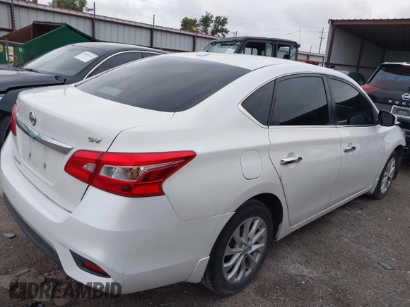 2018 Nissan Sentra S with VIN 3N1AB7AP6JY229845, listed as a IAAI auction lot 40400274 with 104,433 mi miles and . Bid and sale history available at DreamBid. Image 4.