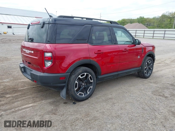 2021 Ford Bronco Sport Outer Banks with VIN 3FMCR9C68MRA28010, listed as a IAAI auction lot 42194293 with 167,048 mi miles and . Bid and sale history available at DreamBid. Image 4.